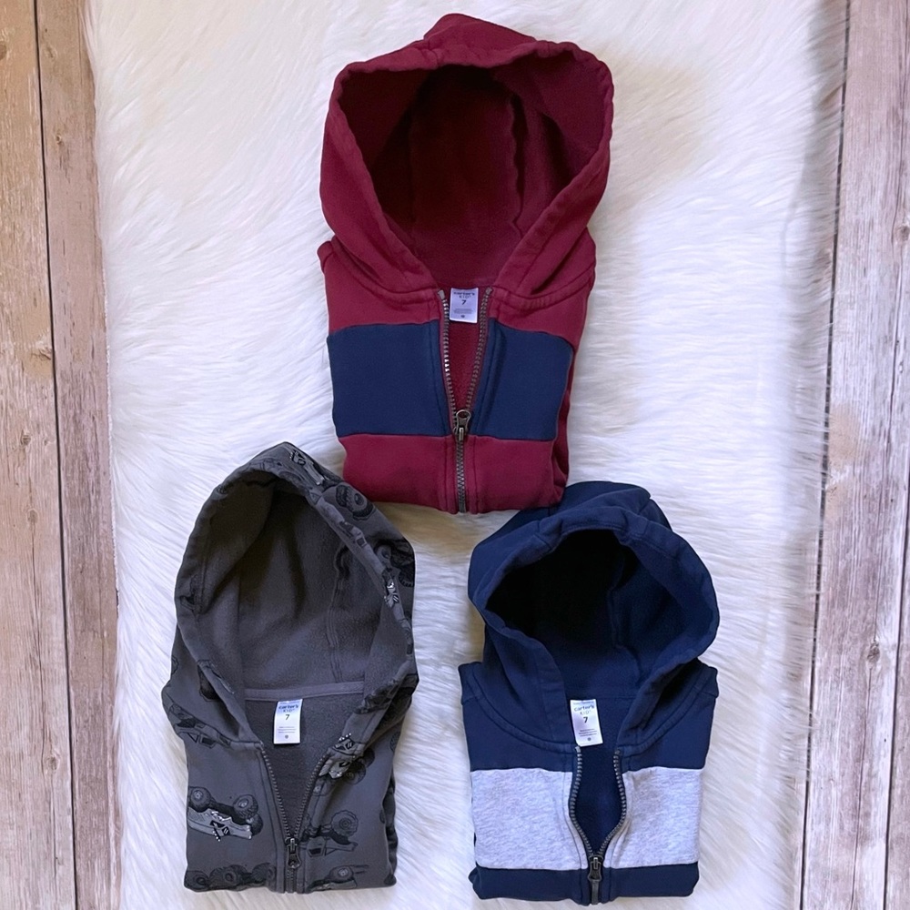 Carter’s Kids Full Zip Hoodies Bundle